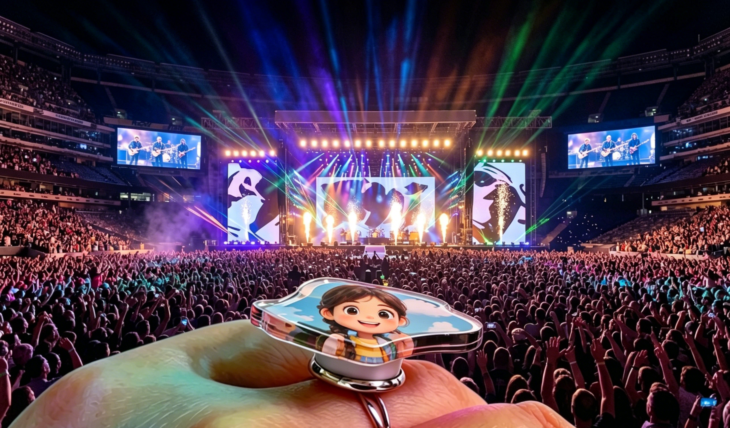 Acrylic Spinner Rings | Personalized Rotating Anime & K-Pop Fidget Ring photo review