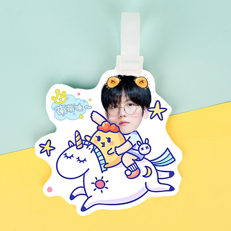 (Buy 1 Get 1 Free) Custom Acrylic Photo Tag – Personalized Travel Accessory for Suitcases & Bags photo review
