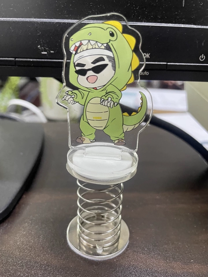 Buy 1 Get 1 - Custom Acrylic Shaking Bobblehead Standee photo review