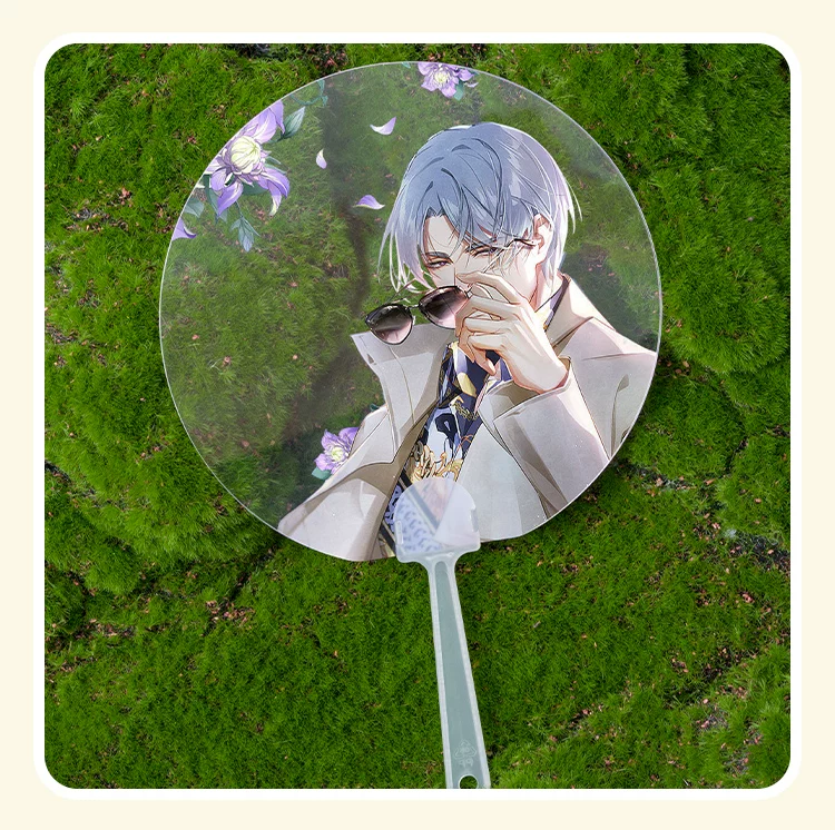 (Buy 1 Get 1 Free) Custom Clear PVC Hand Fan for K-pop Concerts, Anime Merch, Weddings & Pet Photos photo review