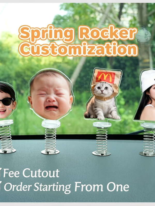 Buy 1 Get 1 - Custom Acrylic Shaking Bobblehead Standee