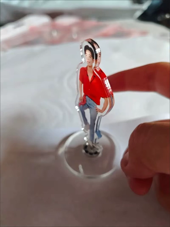 Buy 1 Get 1 Free - Custom Acrylic Spinning Standee & Shaker photo review