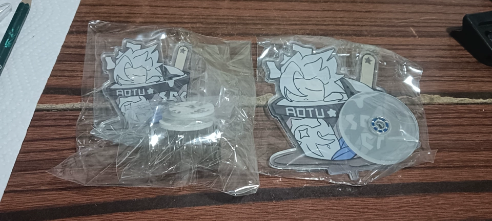 Buy 1 Get 1 Free - Custom Acrylic Spinning Standee & Shaker photo review