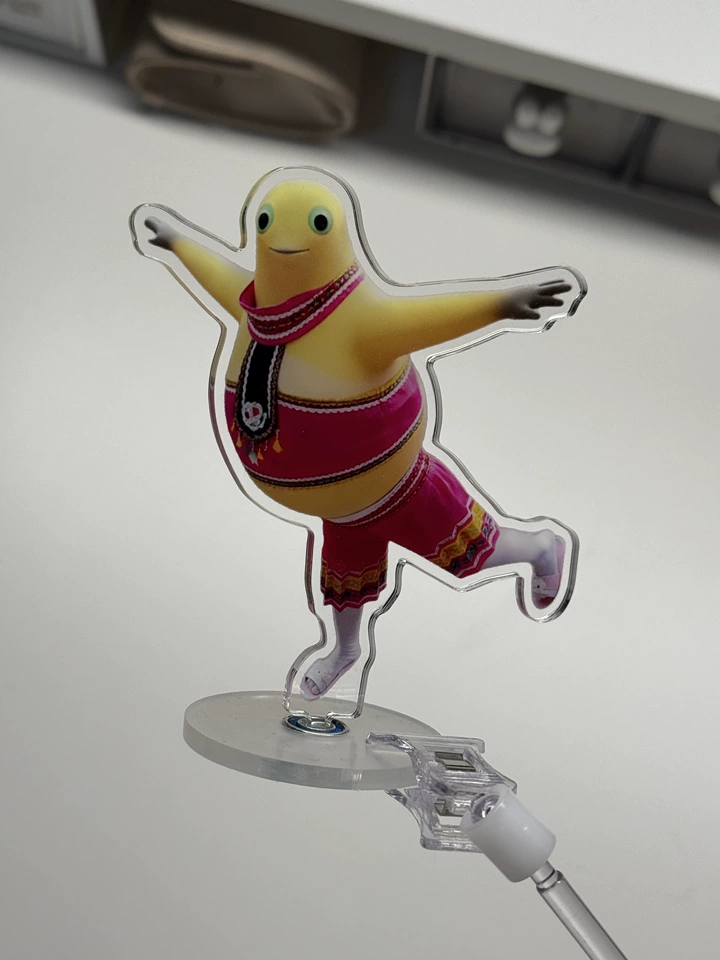 Buy 1 Get 1 Free - Custom Acrylic Spinning Standee & Shaker photo review