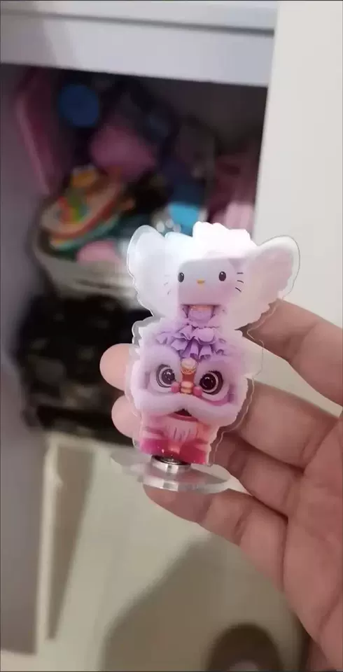 Buy 1 Get 1 Free - Custom Acrylic Spinning Standee & Shaker photo review