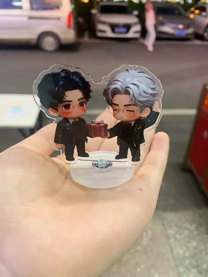 Buy 1 Get 1 Free - Custom Acrylic Spinning Standee & Shaker photo review